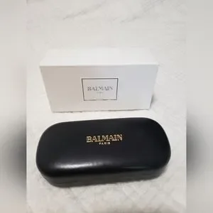 Balmain BL2100 Sunglasses with Case NWT Balmain Paris BL 2024 women Sunglasses brown EUC with case  main image 4